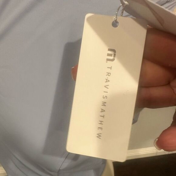 New With Tags! Travis Mathew Women's Sunfire Zip Tank Size Large - Picture 9 of 14